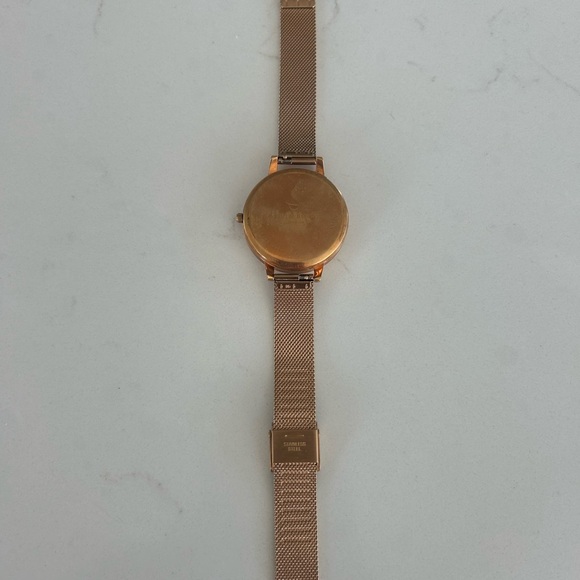 Olivia Burton London women’s Watch signature black face floral - Picture 4 of 5